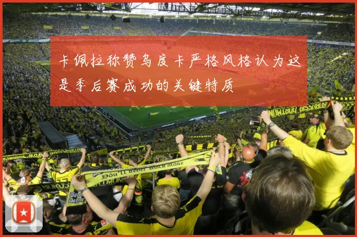 卡佩拉称赞乌度卡严格风格认为这是季后赛成功的关键特质